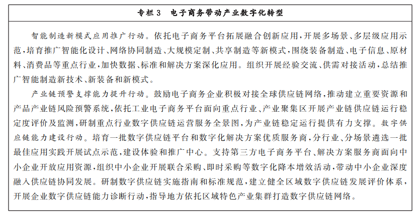 商務(wù)部 中央網(wǎng)信辦 發(fā)KAIYUN平臺展改革委關(guān)于印發(fā)《“十四五”電子商務(wù)發(fā)展規(guī)劃》的通知(圖5)
